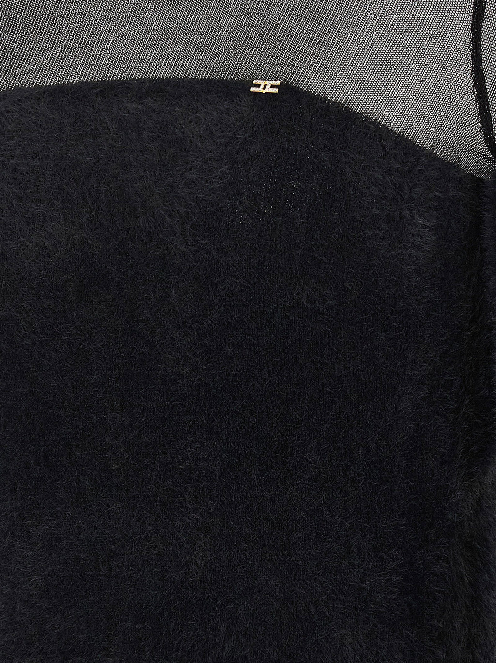 Elisabetta Franchi Elisabetta Franchi Brushed Insert Turtleneck Sweater
