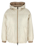 Brunello Cucinelli Brunello Cucinelli Laminated Reversible Down Jacket