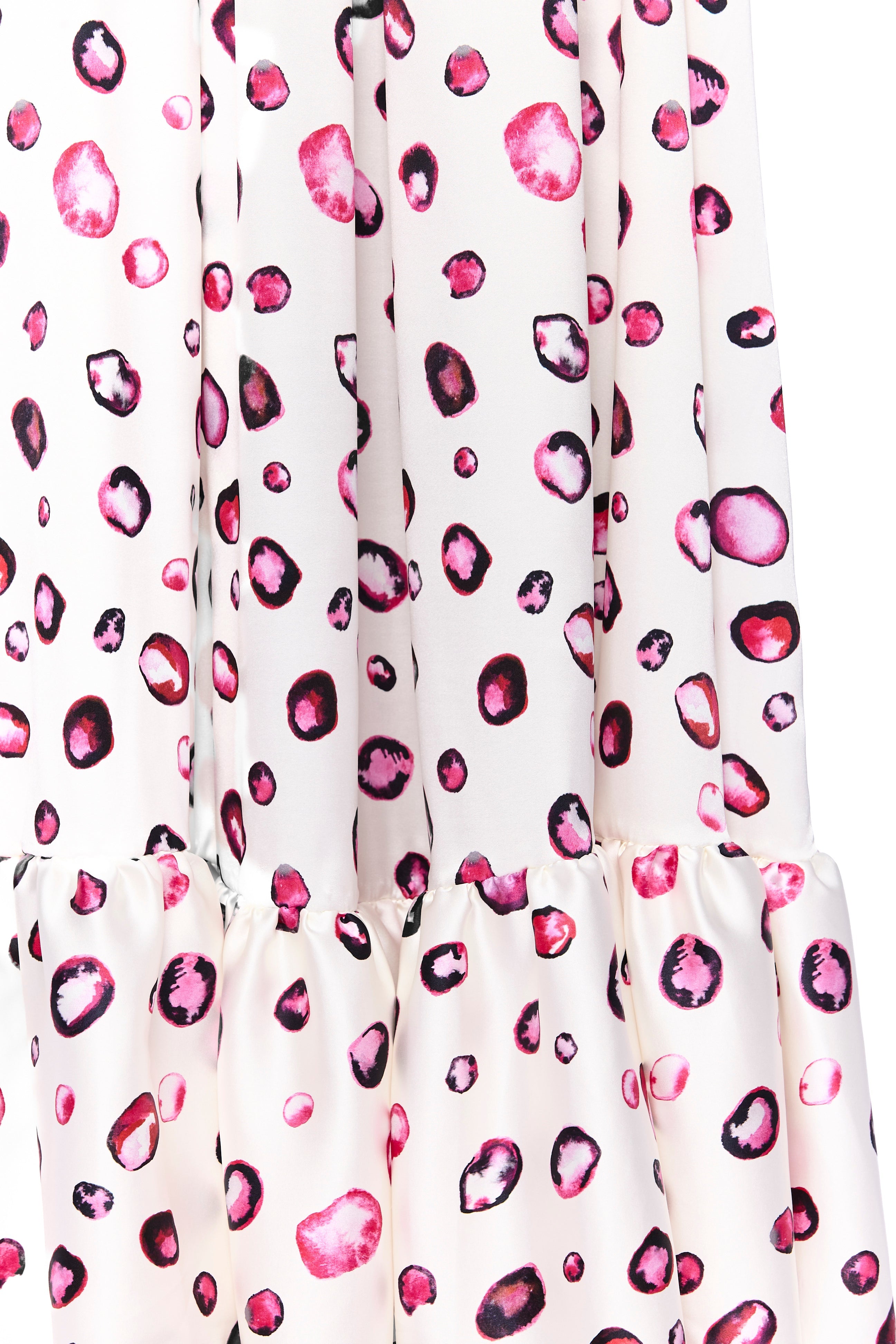 The Ruffled Slip Dress : Silk