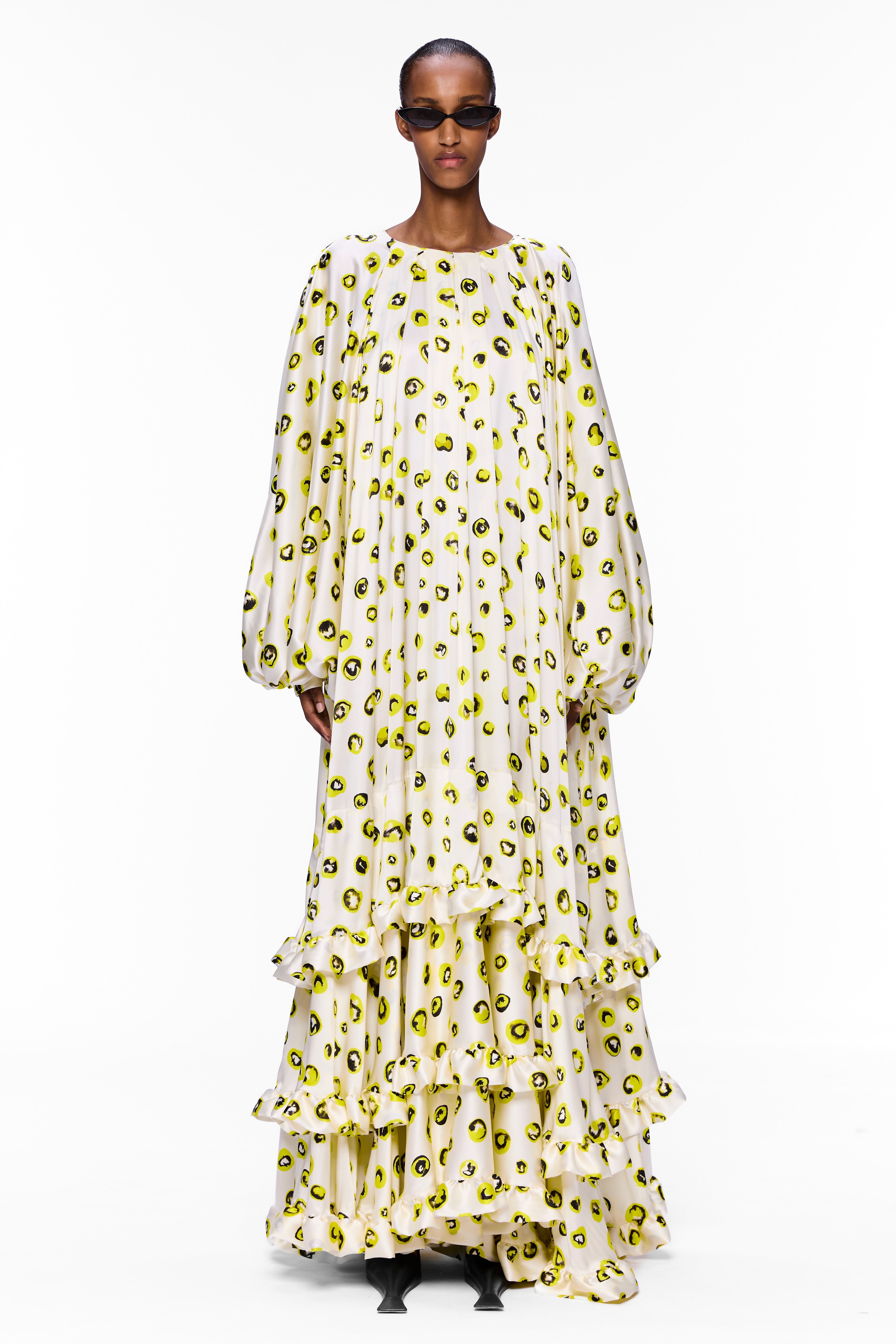 The Tiered Touareg Dress : Silk
