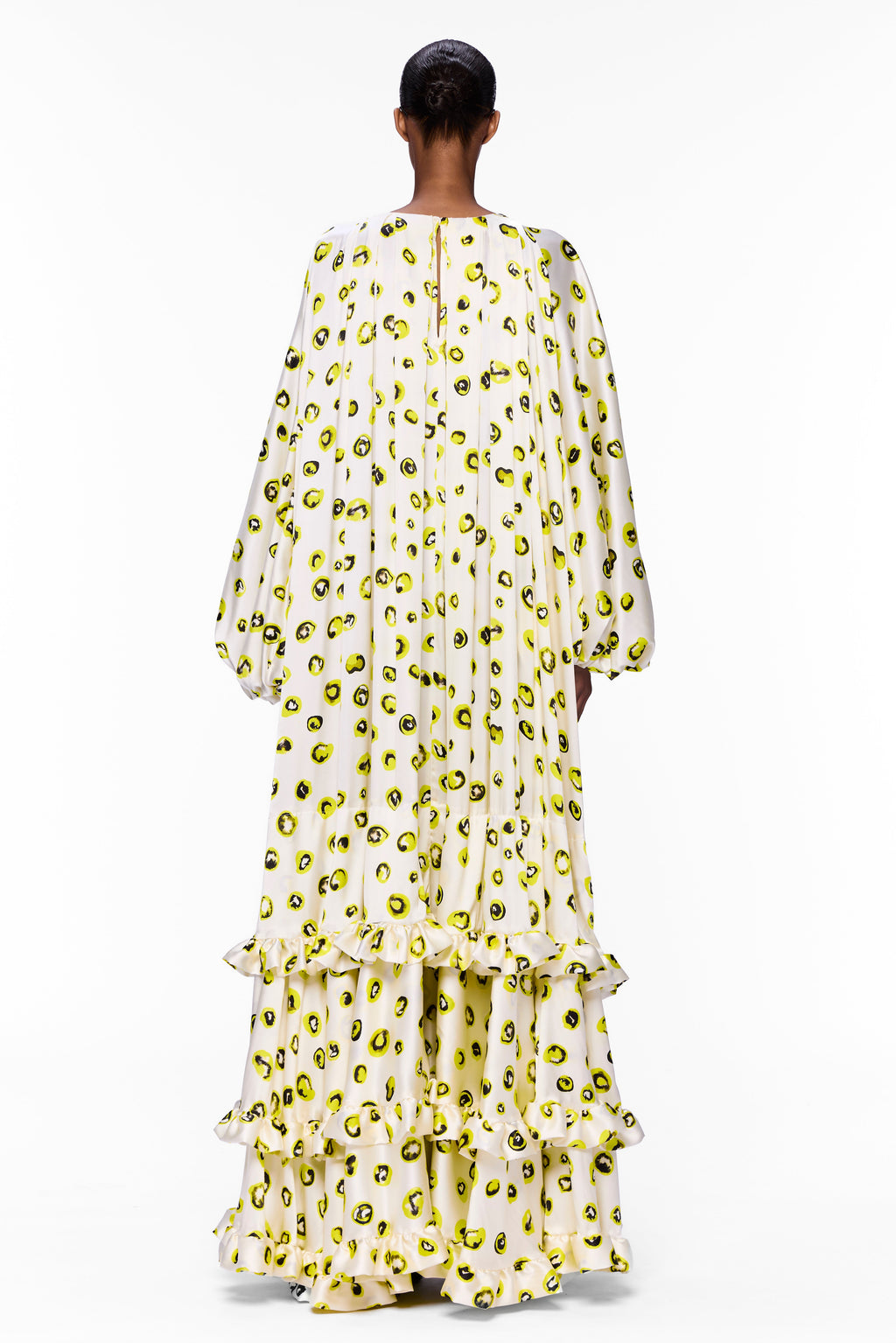 The Tiered Touareg Dress : Silk