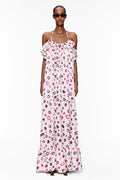 The Ruffled Slip Dress : Silk