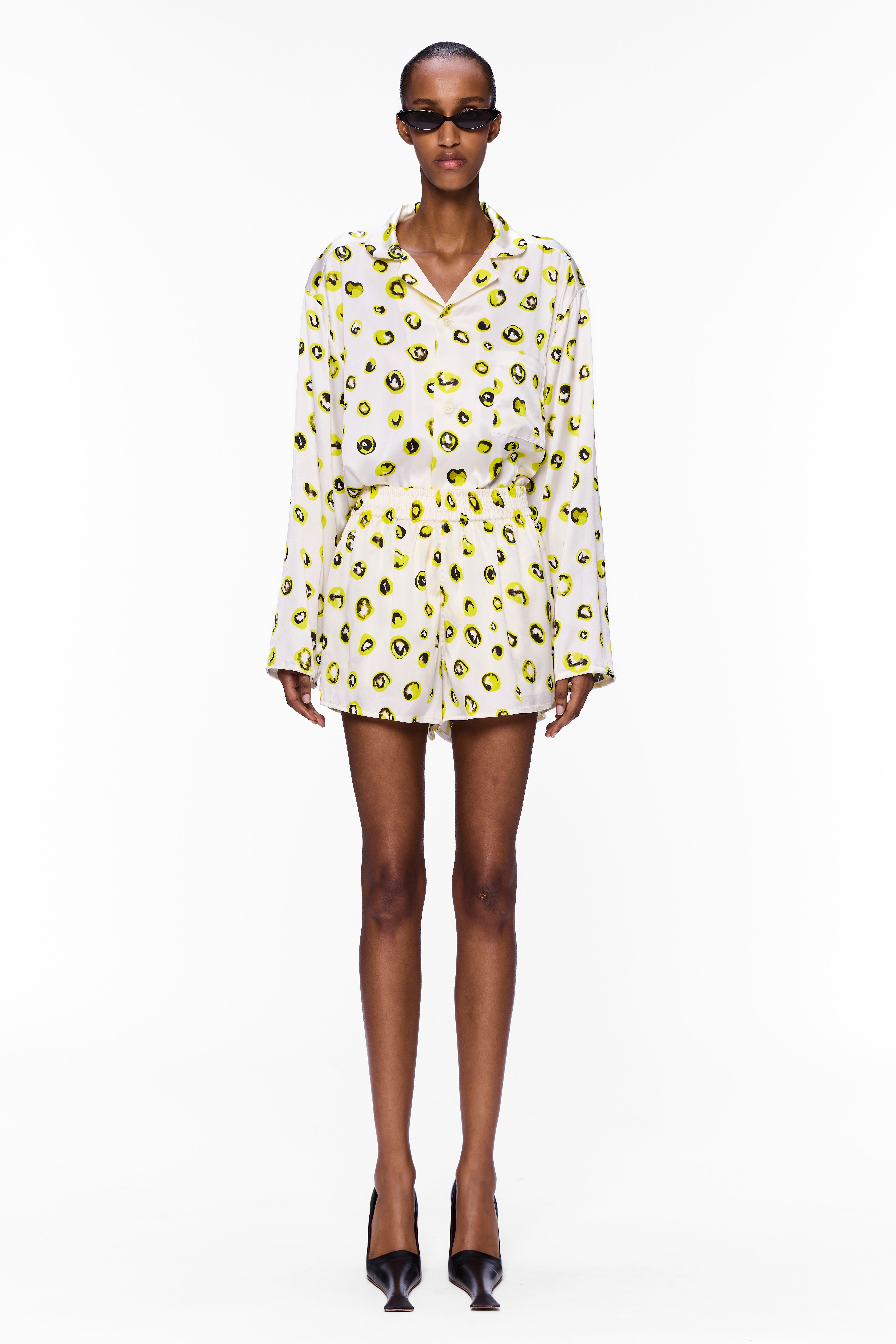 The High Waisted Short : Silk