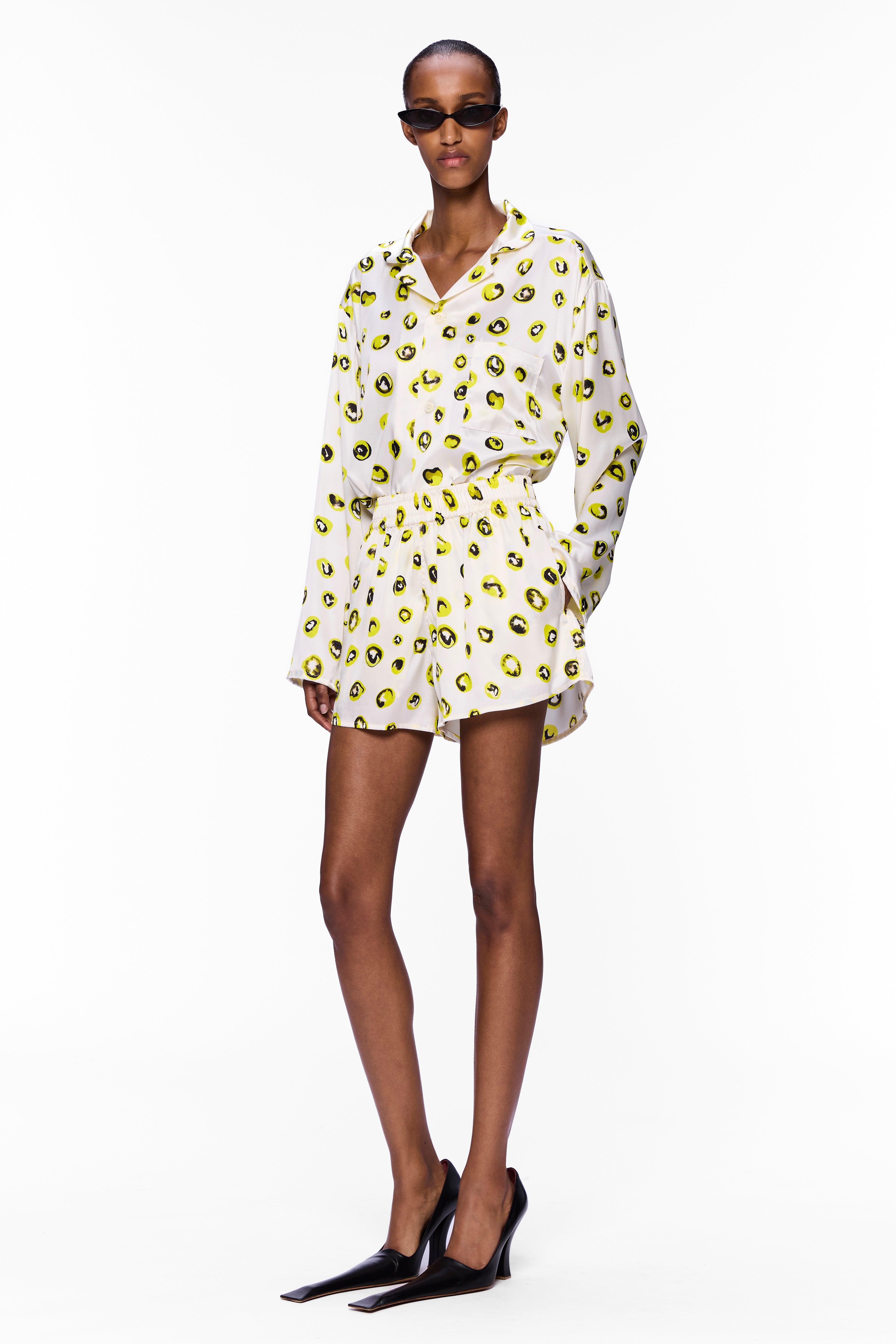 The High Waisted Short : Silk