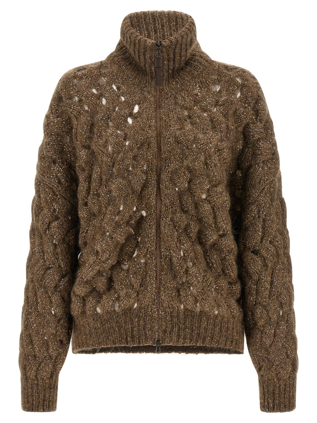 Brunello Cucinelli Brunello Cucinelli Dazzling Waves Cardigan