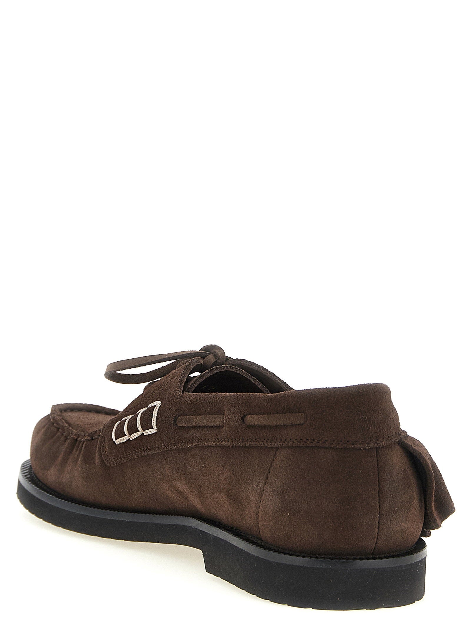 J.w.anderson J.w.anderson Suede Volant Boat Shoe