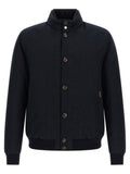 Moorer Moorer Janos Bomber Jacket - Acqua Line