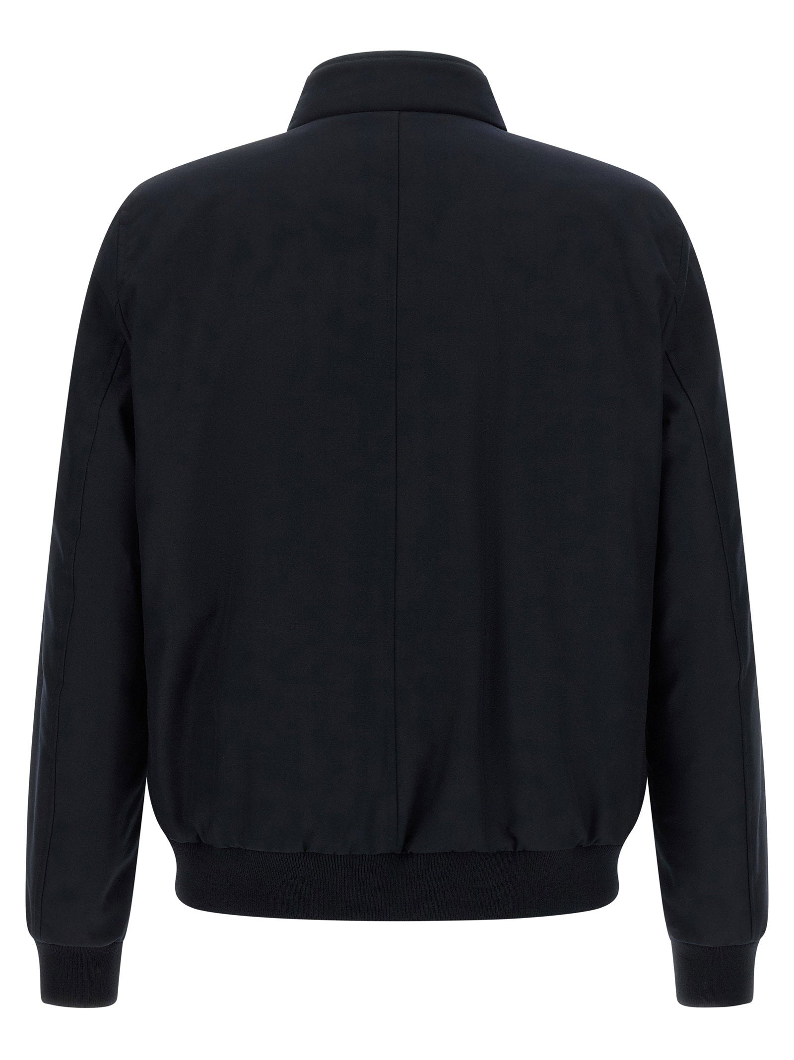 Moorer Moorer Janos Bomber Jacket - Acqua Line