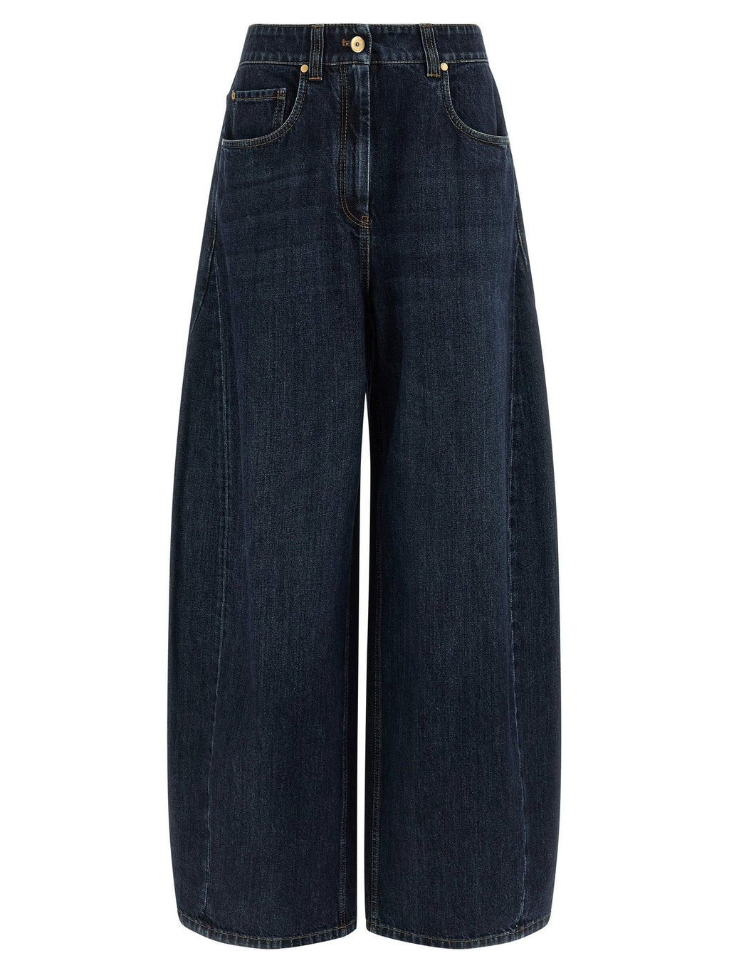 Brunello Cucinelli Brunello Cucinelli The Wide Barrel Jeans
