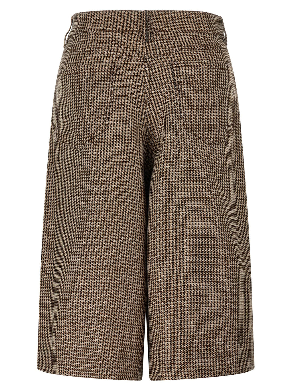 Brunello Cucinelli Brunello Cucinelli Prince Of Wales Lamé Bermuda Shorts