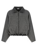 Brunello Cucinelli Brunello Cucinelli Shiny Zipper Pull Jacket