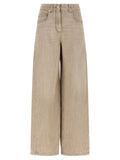 Brunello Cucinelli Brunello Cucinelli The Wide Barrel Jeans