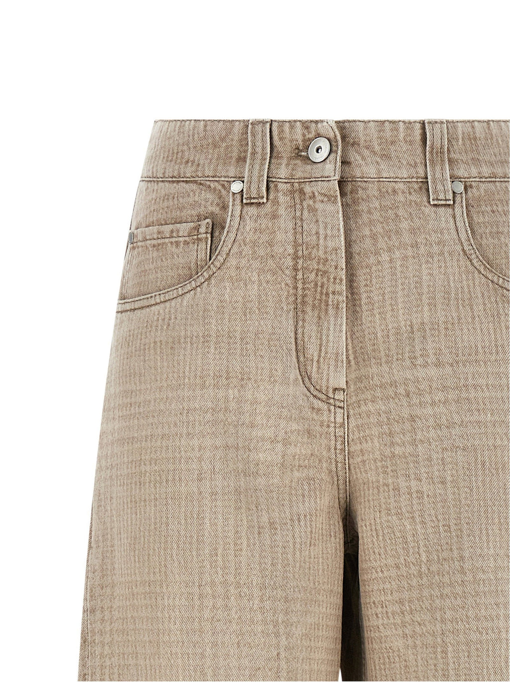 Brunello Cucinelli Brunello Cucinelli The Wide Barrel Jeans