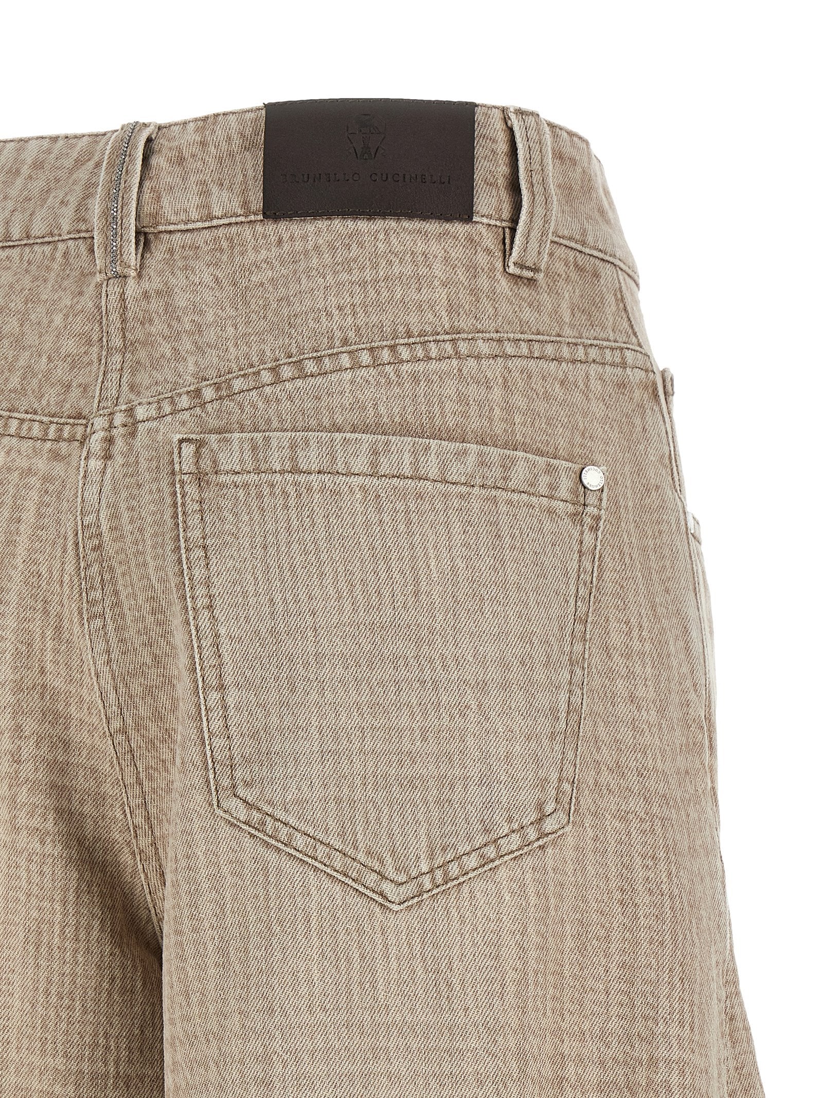 Brunello Cucinelli Brunello Cucinelli The Wide Barrel Jeans