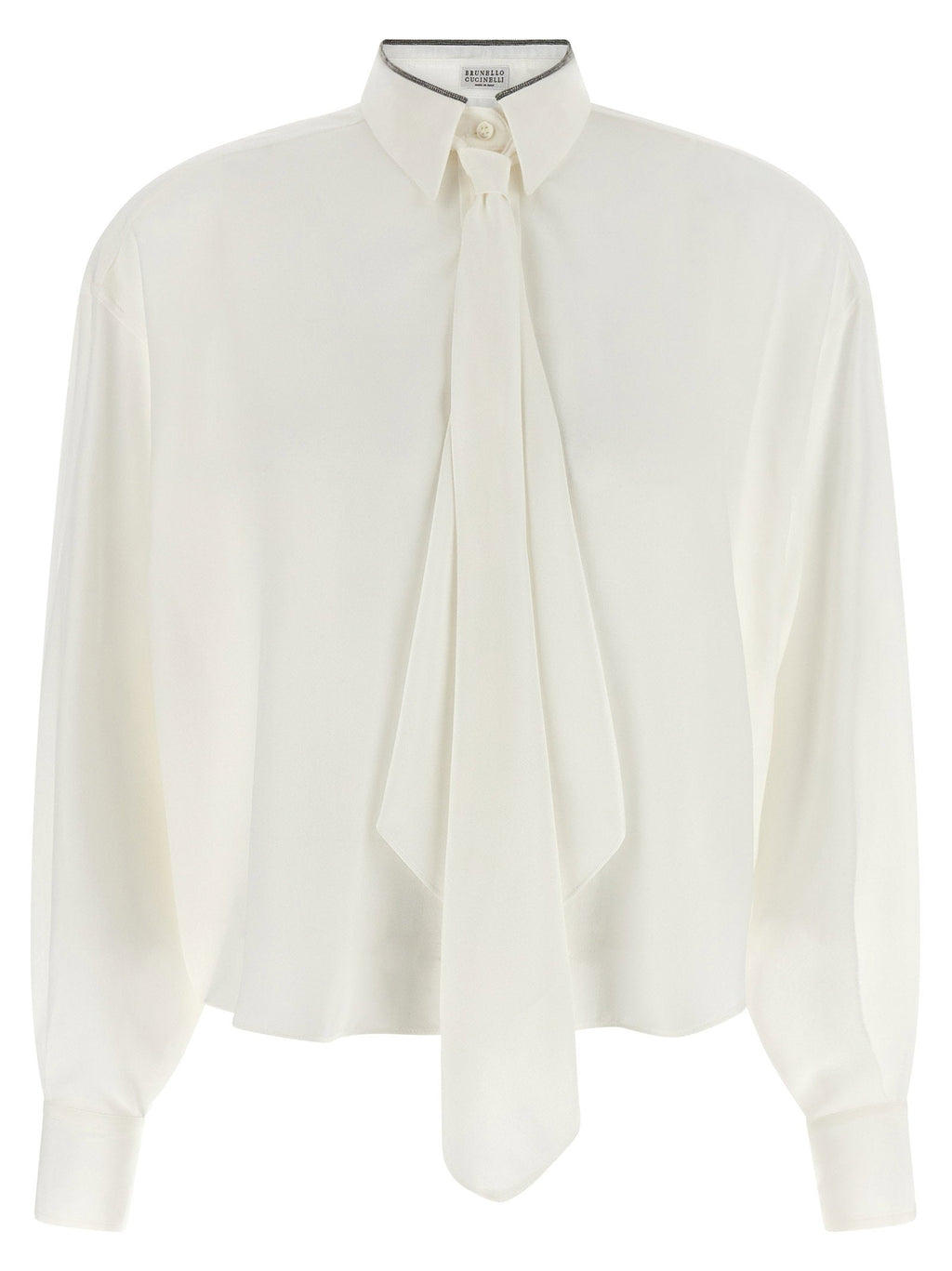 Brunello Cucinelli Brunello Cucinelli Shiny Collar Shirt