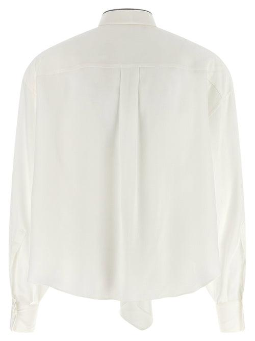 Brunello Cucinelli Brunello Cucinelli Shiny Collar Shirt