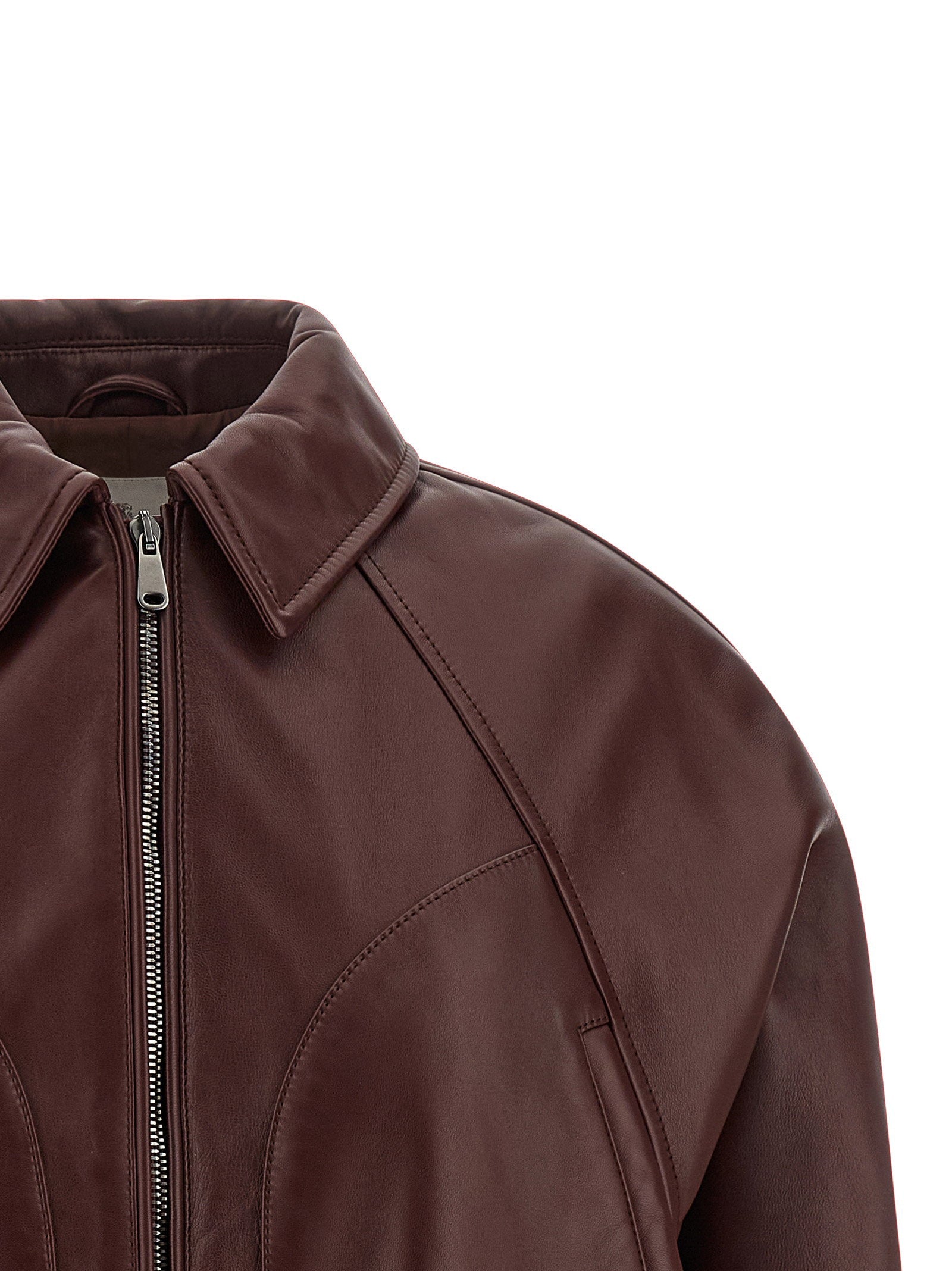 Brunello Cucinelli Brunello Cucinelli Nappa Leather Jacket