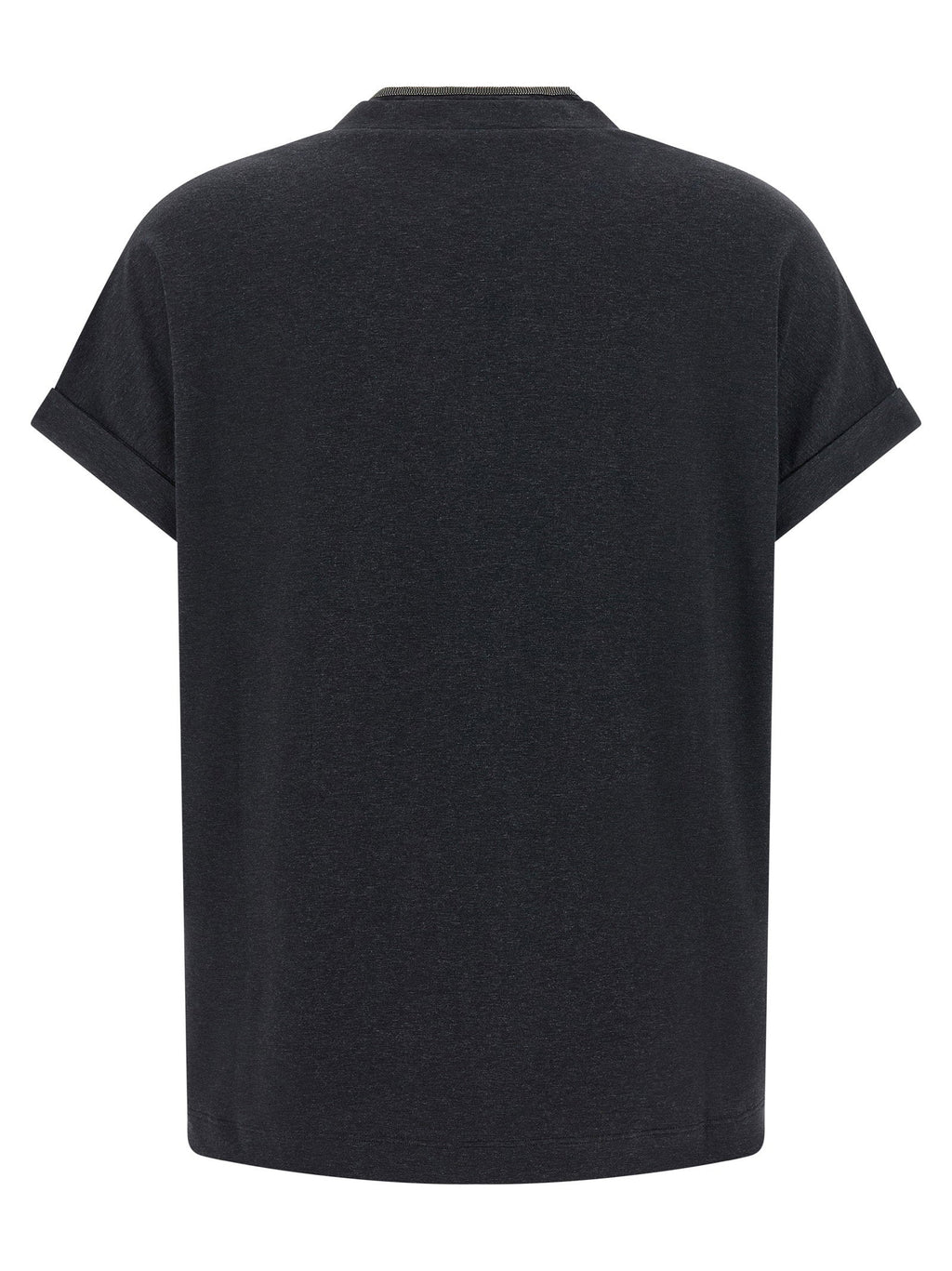 Brunello Cucinelli Brunello Cucinelli Shiny Trims T-shirt