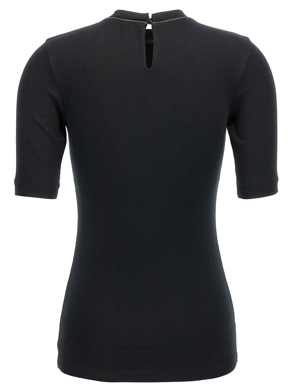 Brunello Cucinelli Brunello Cucinelli Monile Ribbed T-shirt