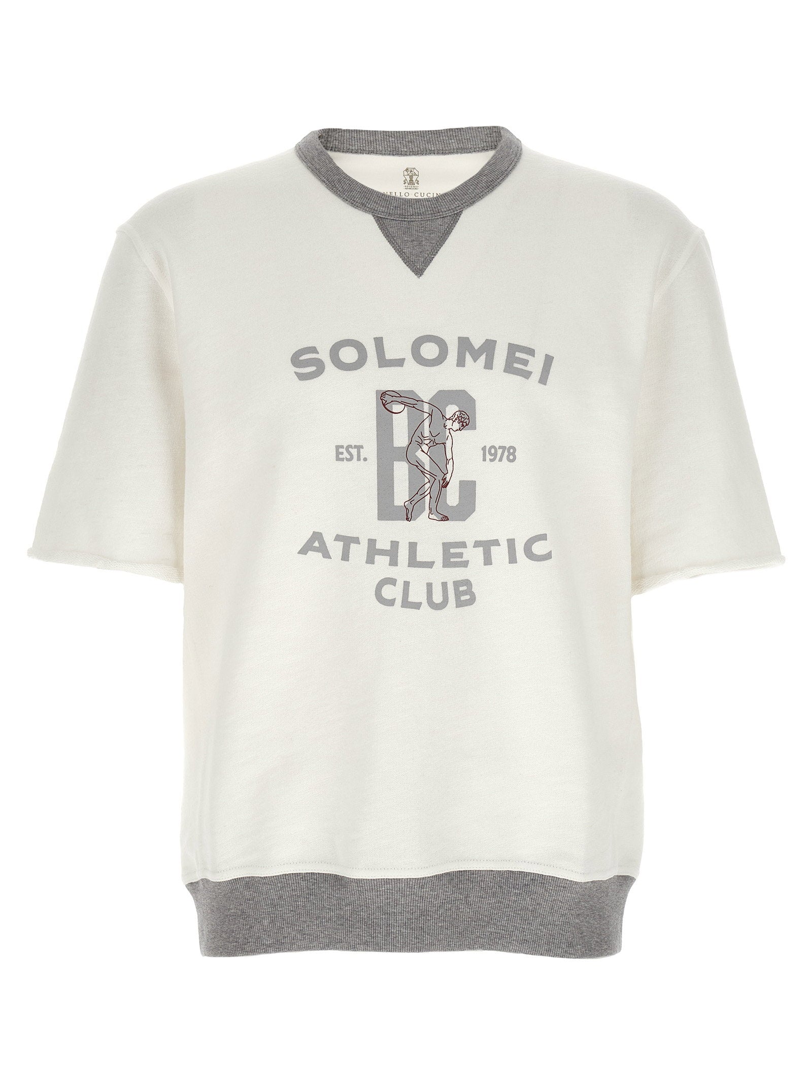 Brunello Cucinelli Brunello Cucinelli Short Sleeved Sweatshirt