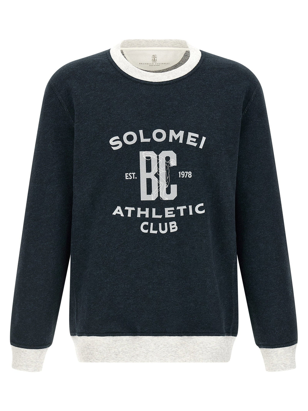 Brunello Cucinelli Brunello Cucinelli Cotton And Linen Sweatshirt