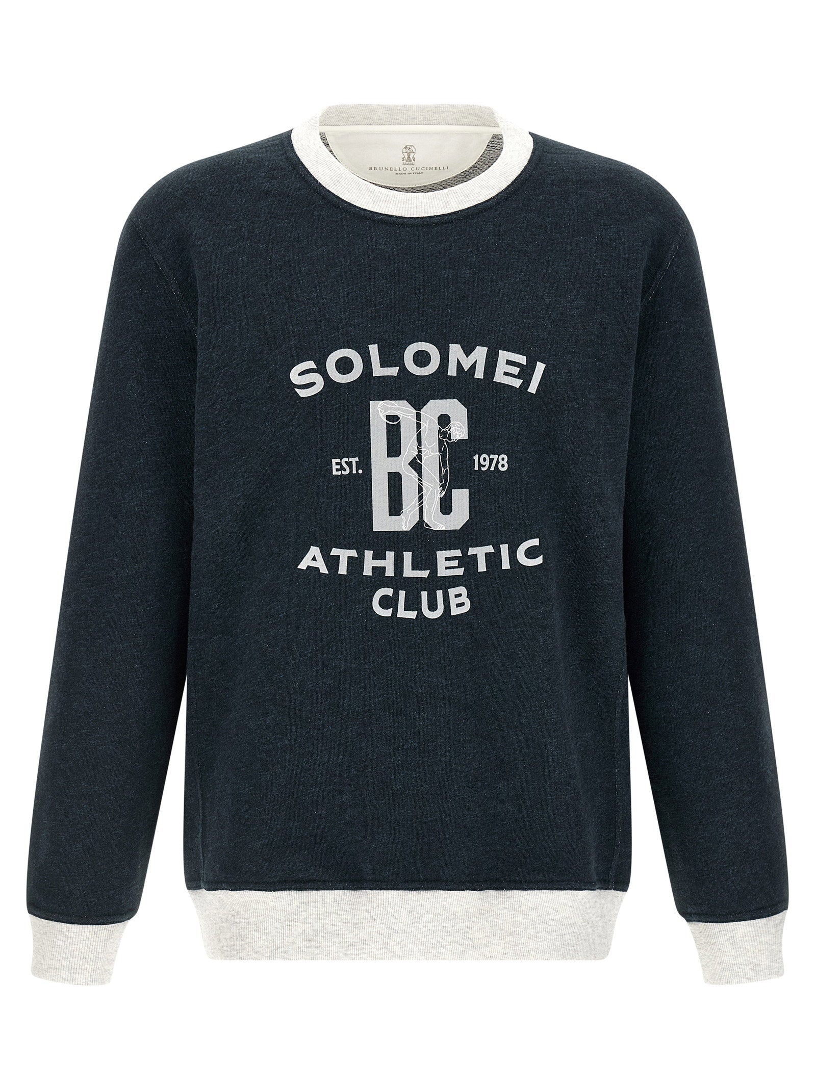 Brunello Cucinelli Brunello Cucinelli Cotton And Linen Sweatshirt
