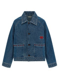 Bode Bode Embroidery Denim Jacket