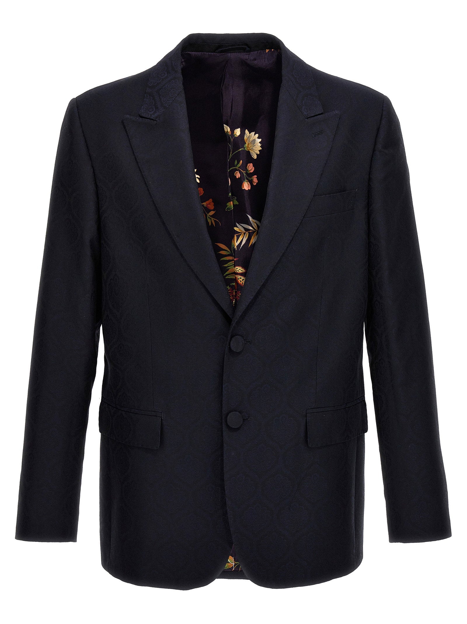 Etro Etro Single-breasted Jacquard Blazer