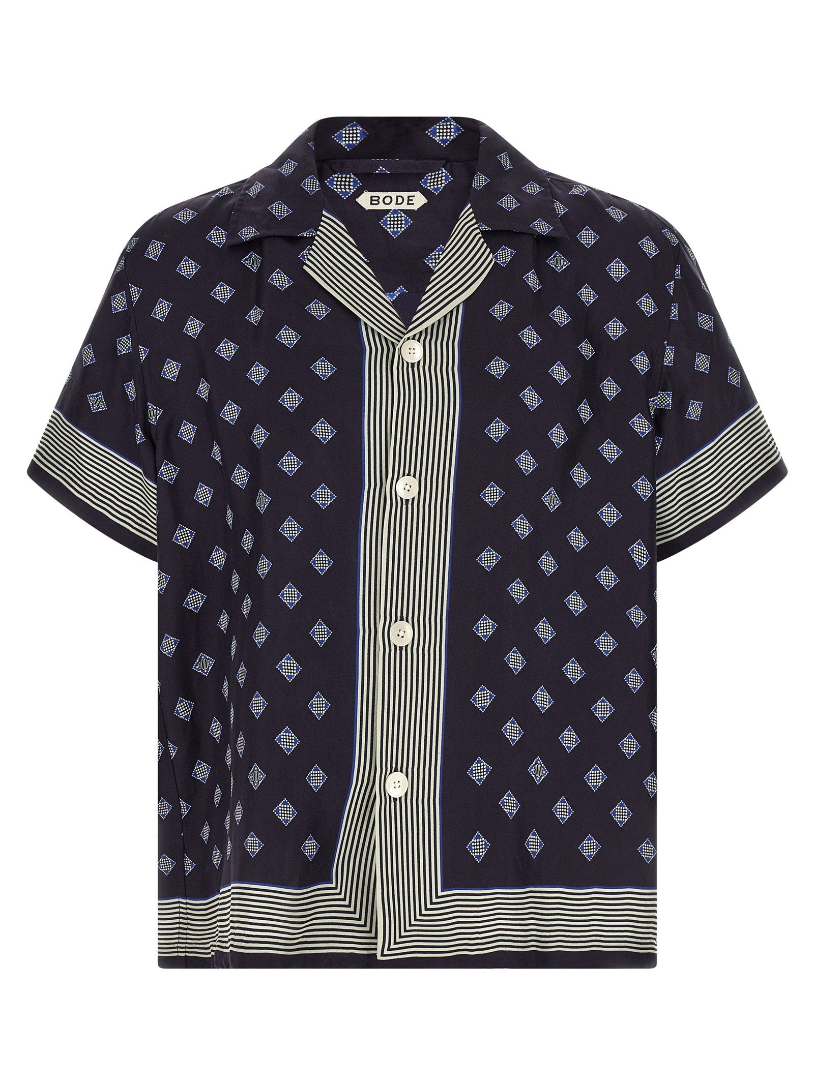 Bode Bode Foyer Diamond Shirt