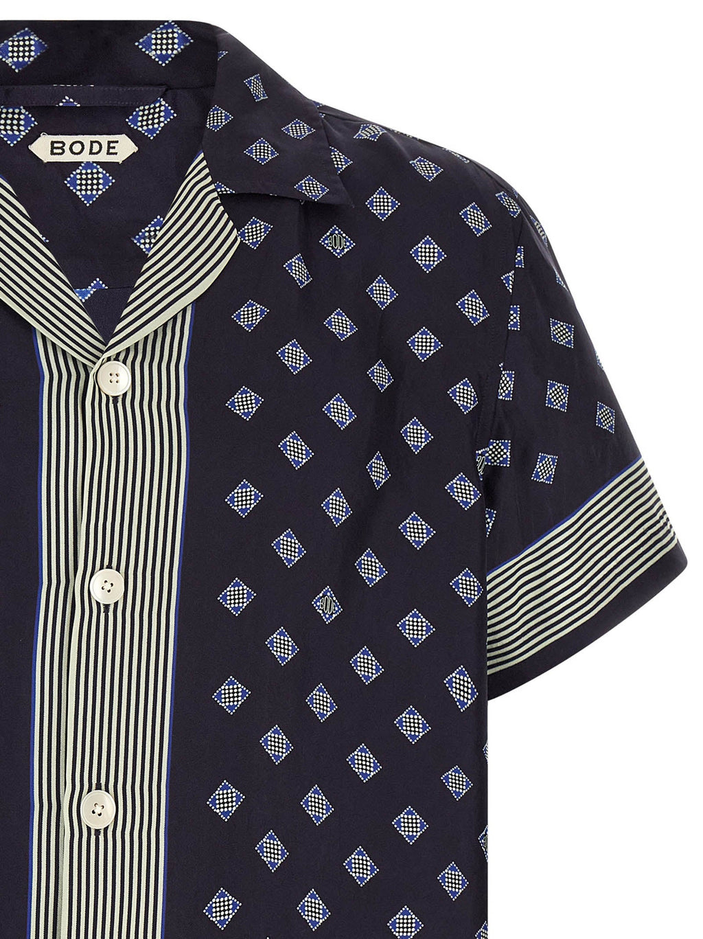 Bode Bode Foyer Diamond Shirt