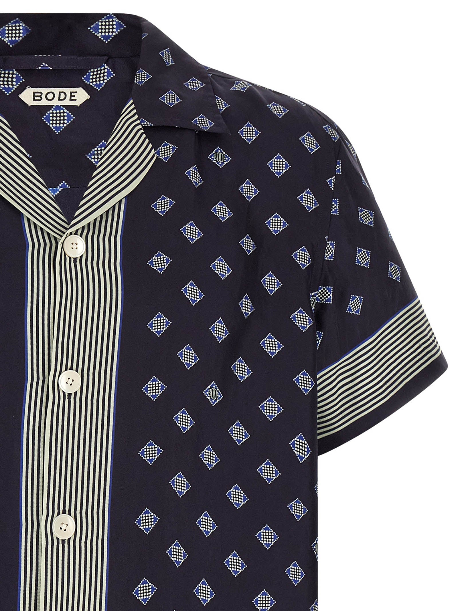 Bode Bode Foyer Diamond Shirt