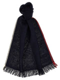 Brunello Cucinelli Brunello Cucinelli Contrast Border Scarf