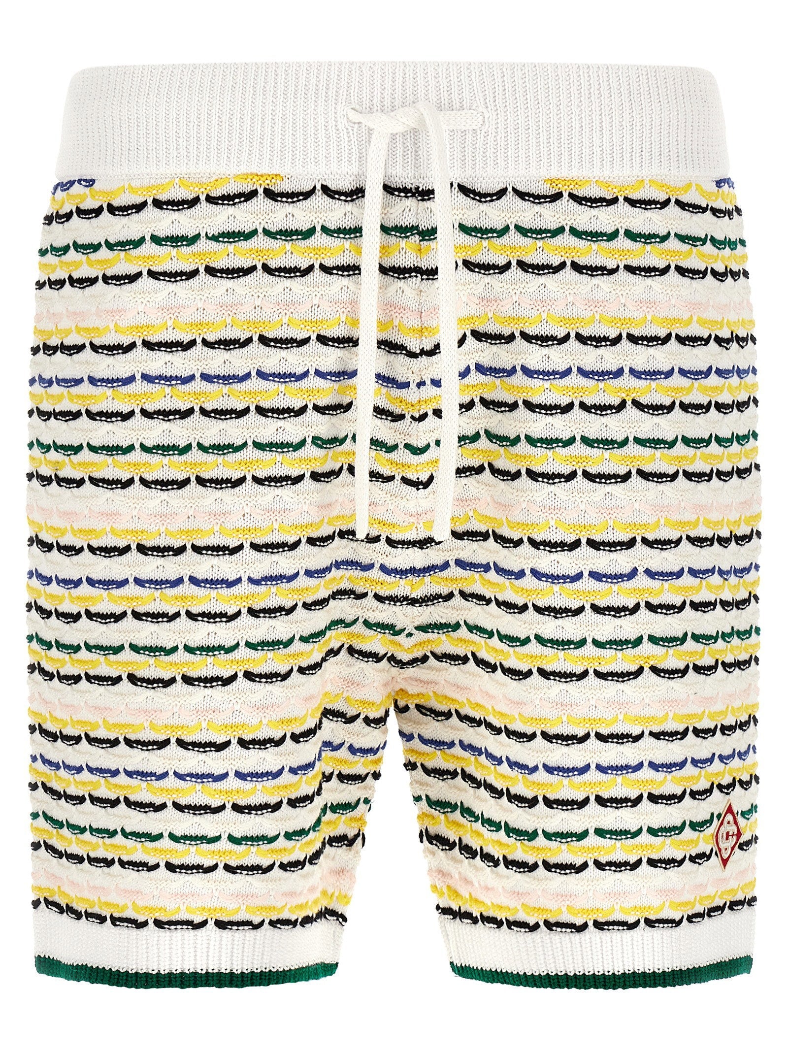 Casablanca Casablanca Tuck Stitch Bermuda Shorts