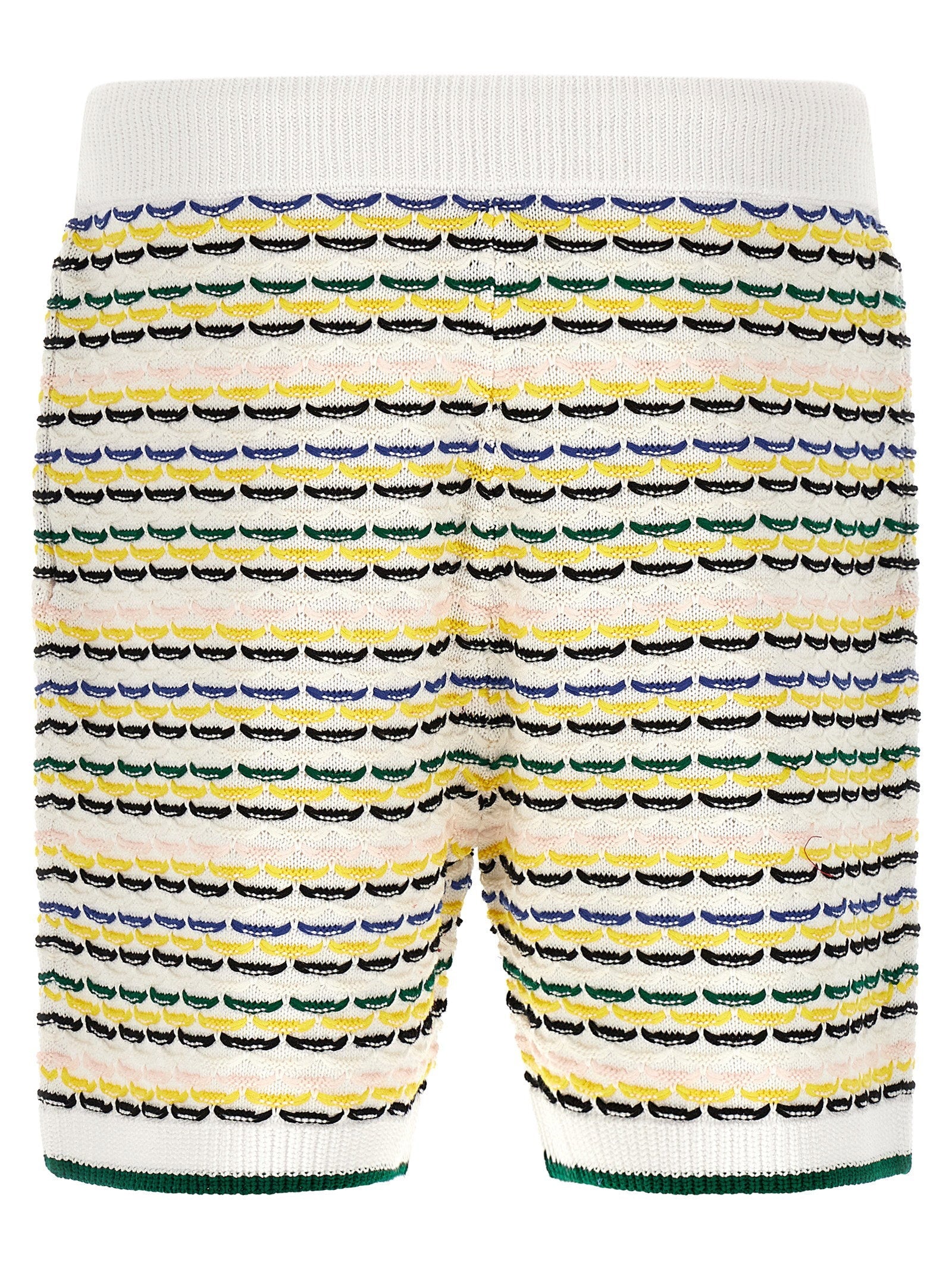 Casablanca Casablanca Tuck Stitch Bermuda Shorts