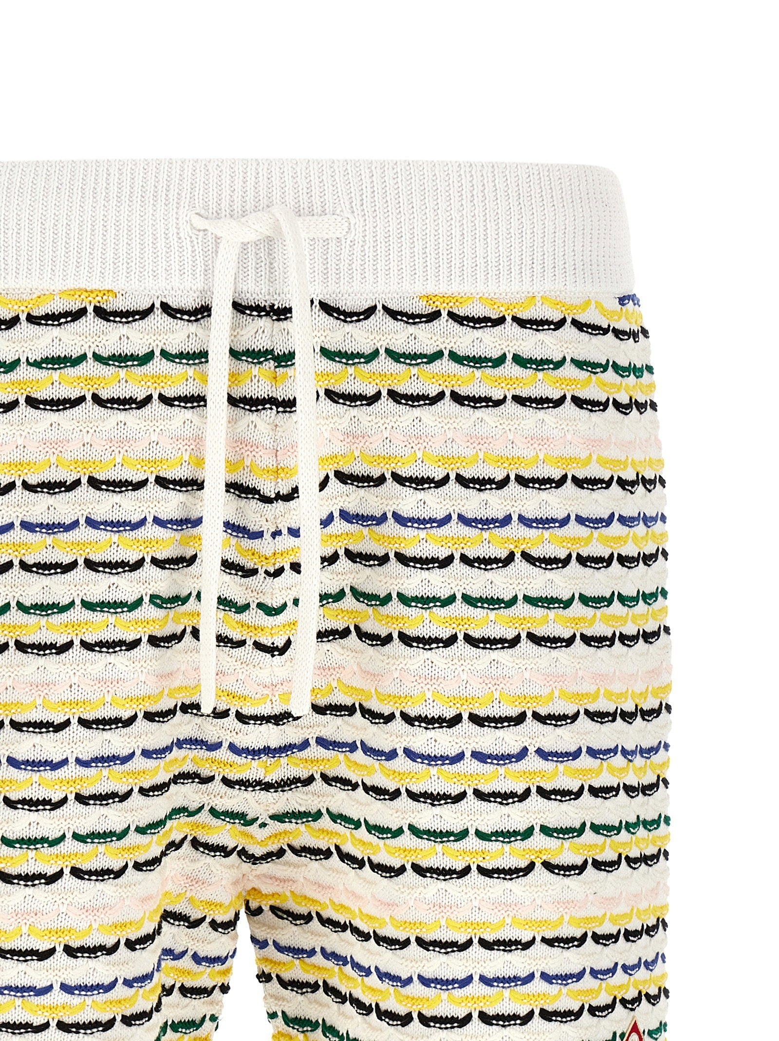 Casablanca Casablanca Tuck Stitch Bermuda Shorts