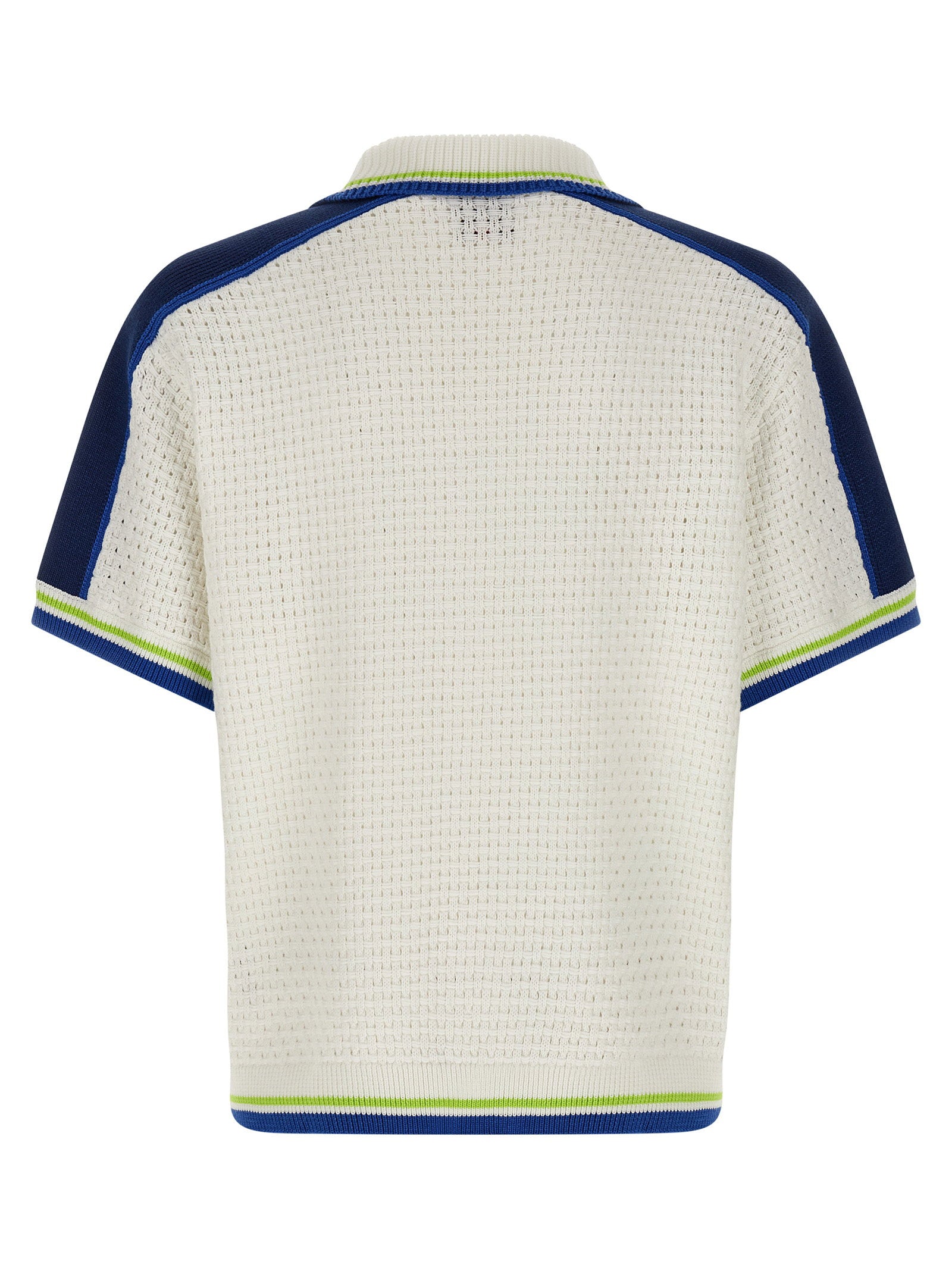 Casablanca Casablanca Tennis Cotton Crochet Shirt