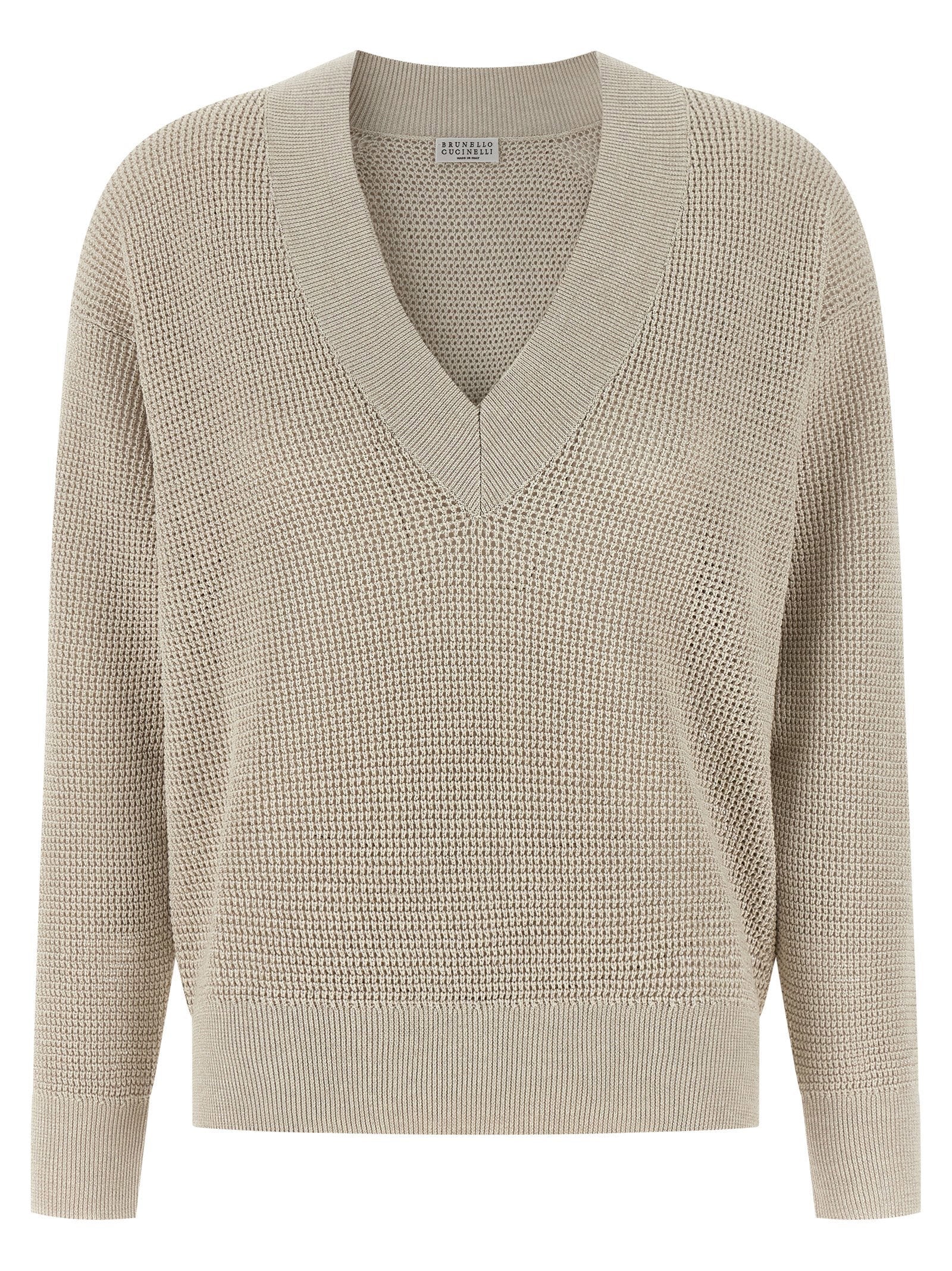 Brunello Cucinelli Brunello Cucinelli Openwork Sweater