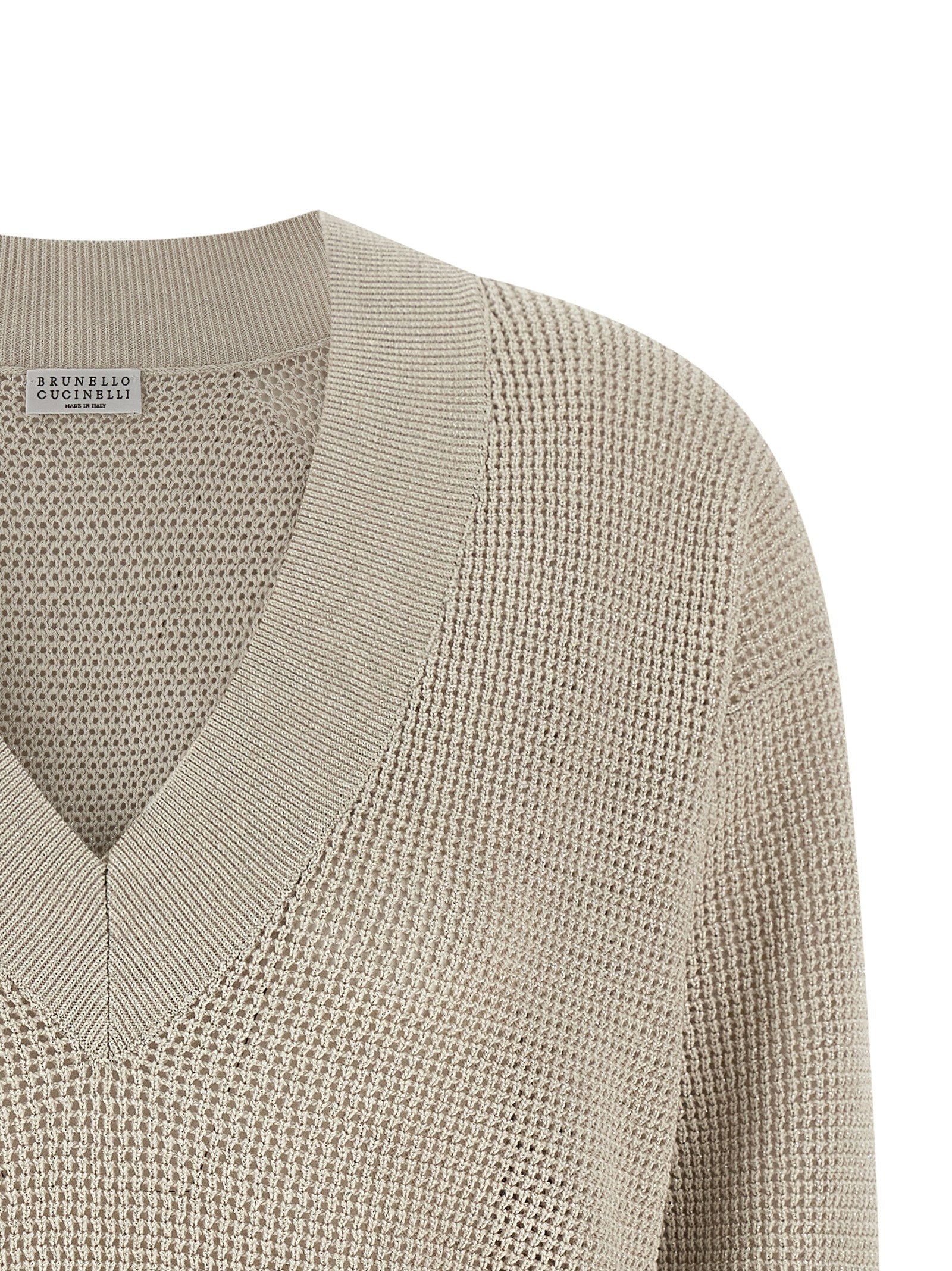 Brunello Cucinelli Brunello Cucinelli Openwork Sweater