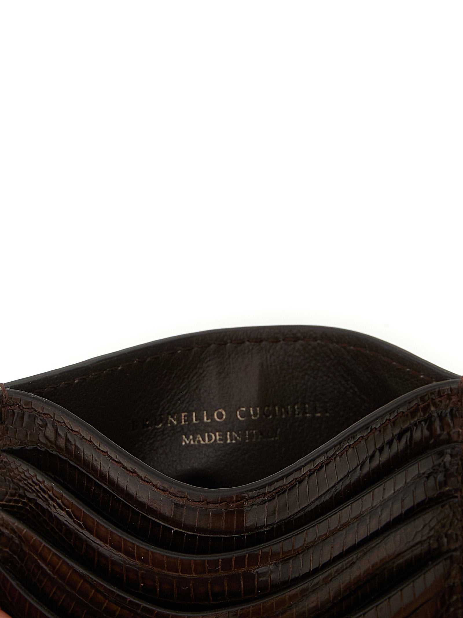 Brunello Cucinelli Brunello Cucinelli Leather Cardholder