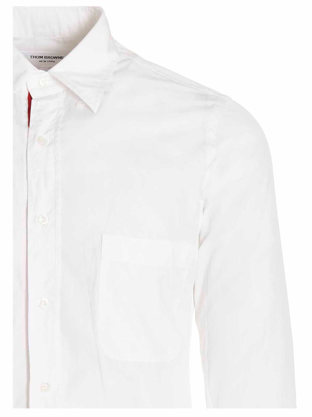 Thom Browne Thom Browne Solid Poplin Shirt