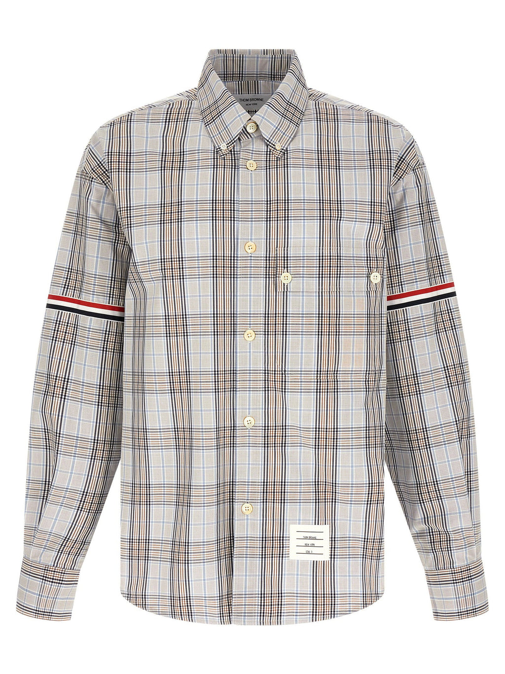 Thom Browne Thom Browne Oversized Rwb Shirt