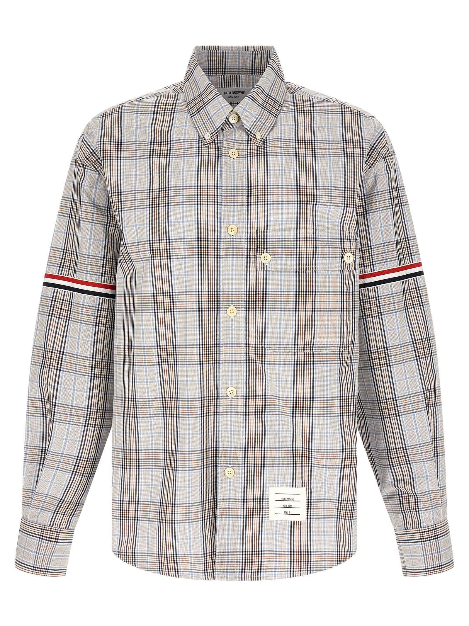 Thom Browne Thom Browne Oversized Rwb Shirt