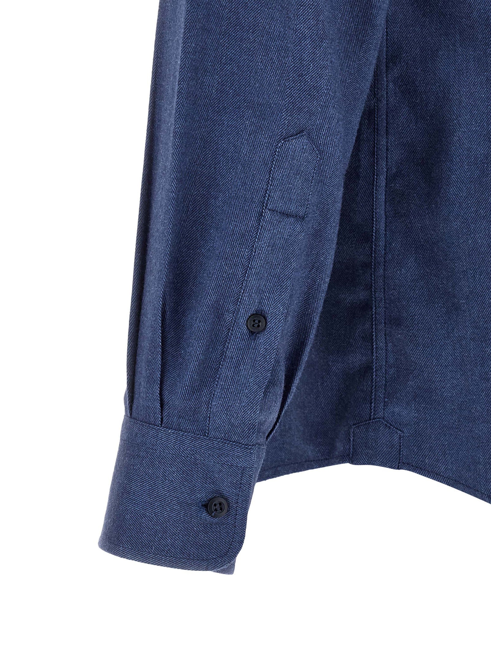 Brunello Cucinelli Brunello Cucinelli Herringbone Shirt