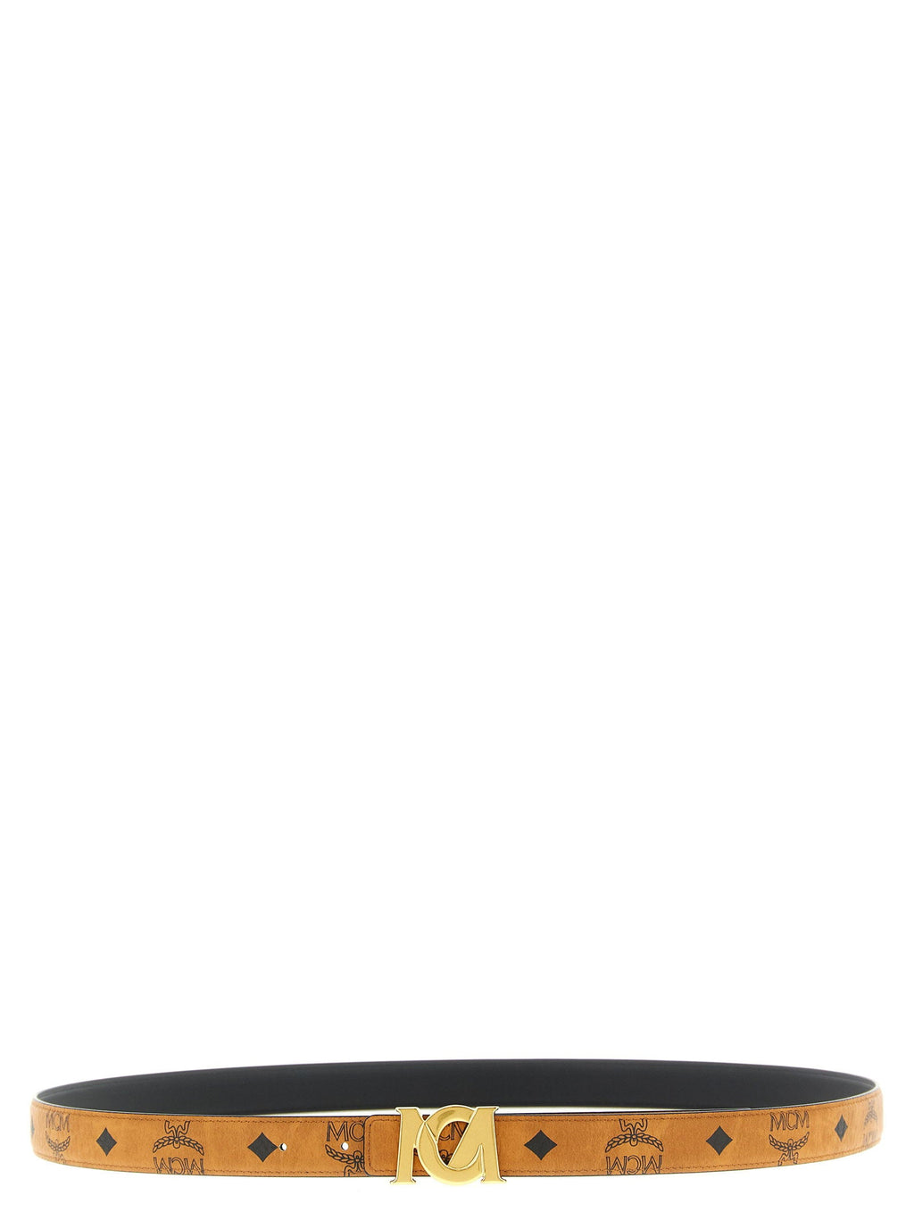 Mcm Mcm Logo Buckle Belt.