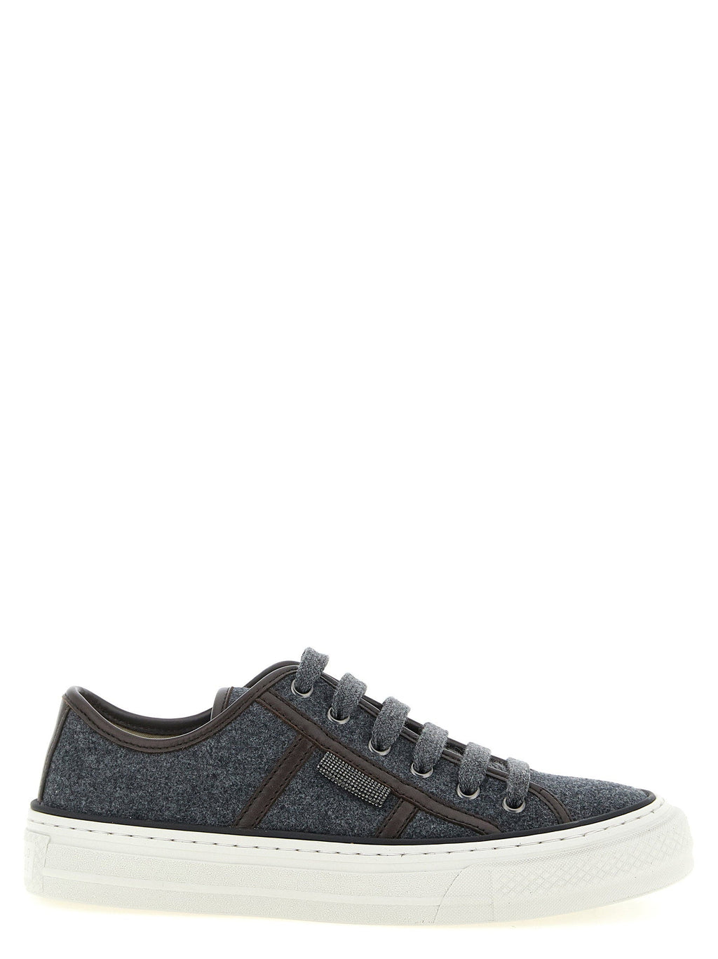 Brunello Cucinelli Brunello Cucinelli Shiny Tab Sneakers