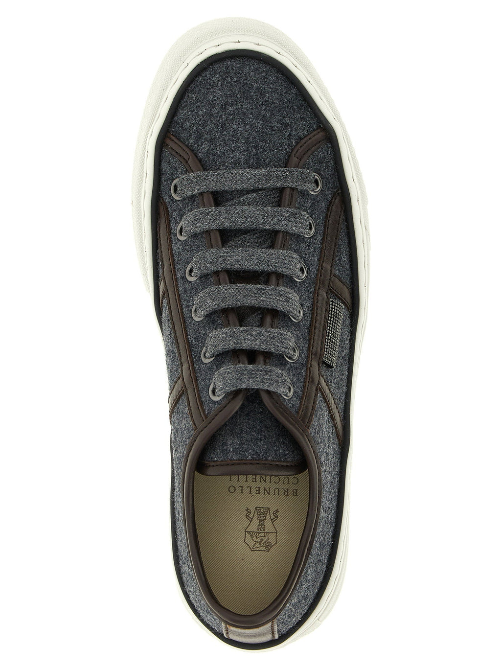Brunello Cucinelli Brunello Cucinelli Shiny Tab Sneakers
