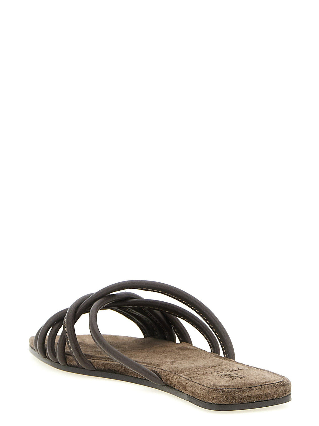 Brunello Cucinelli Brunello Cucinelli Leather Slides