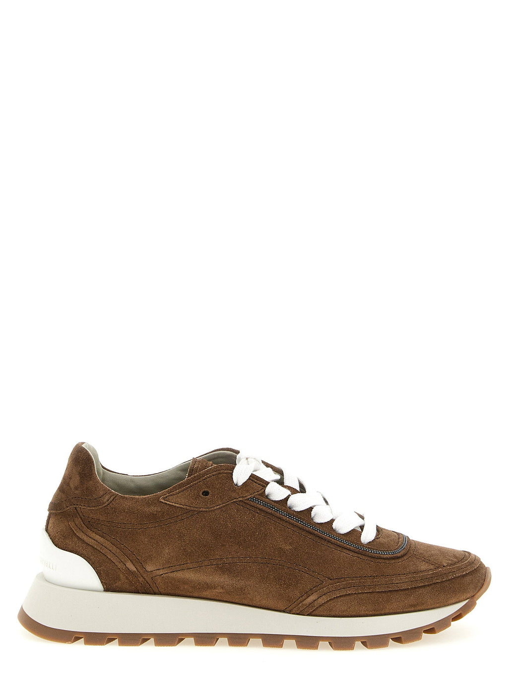 Brunello Cucinelli Brunello Cucinelli Monile Suede Sneakers