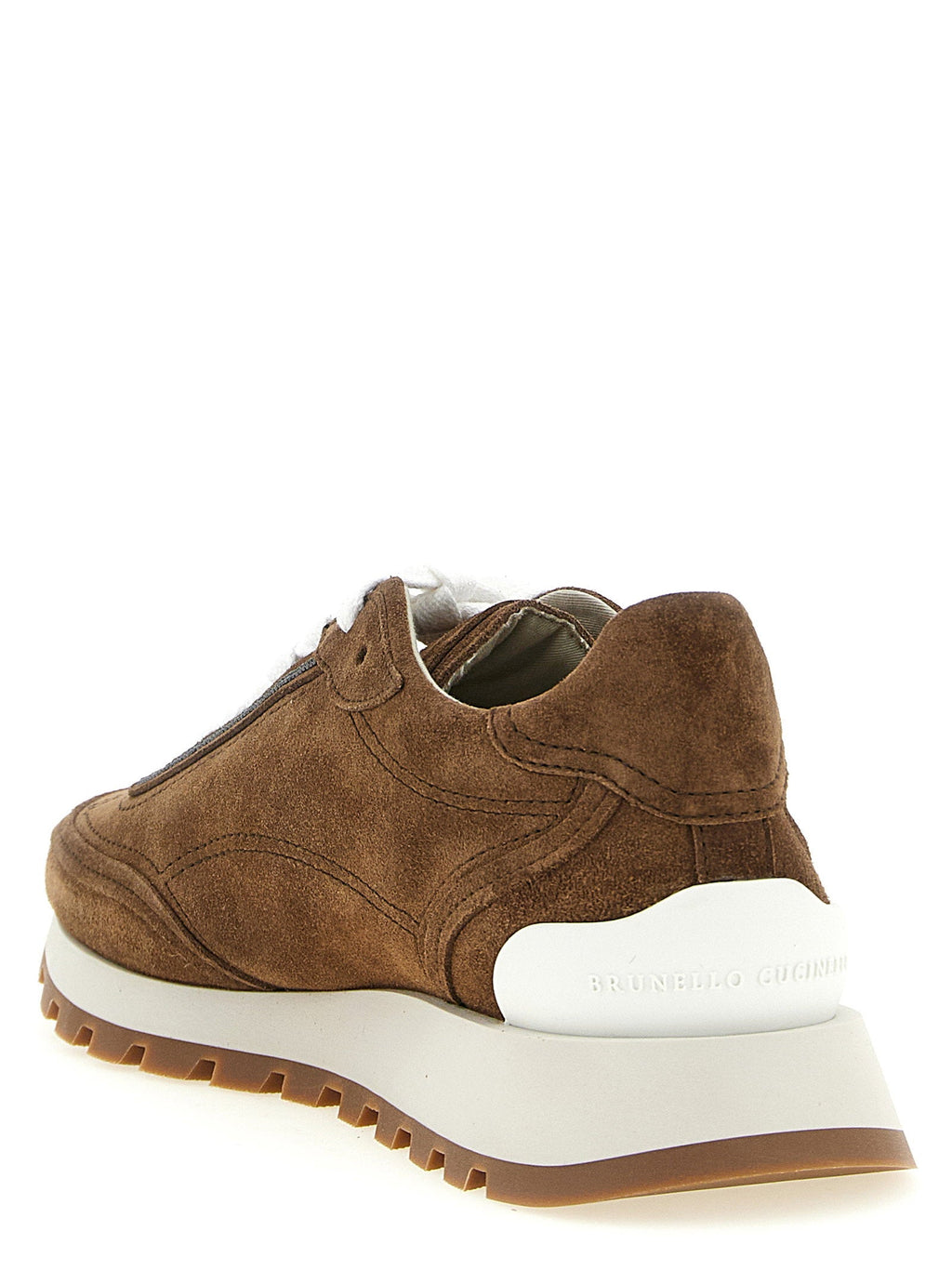 Brunello Cucinelli Brunello Cucinelli Monile Suede Sneakers