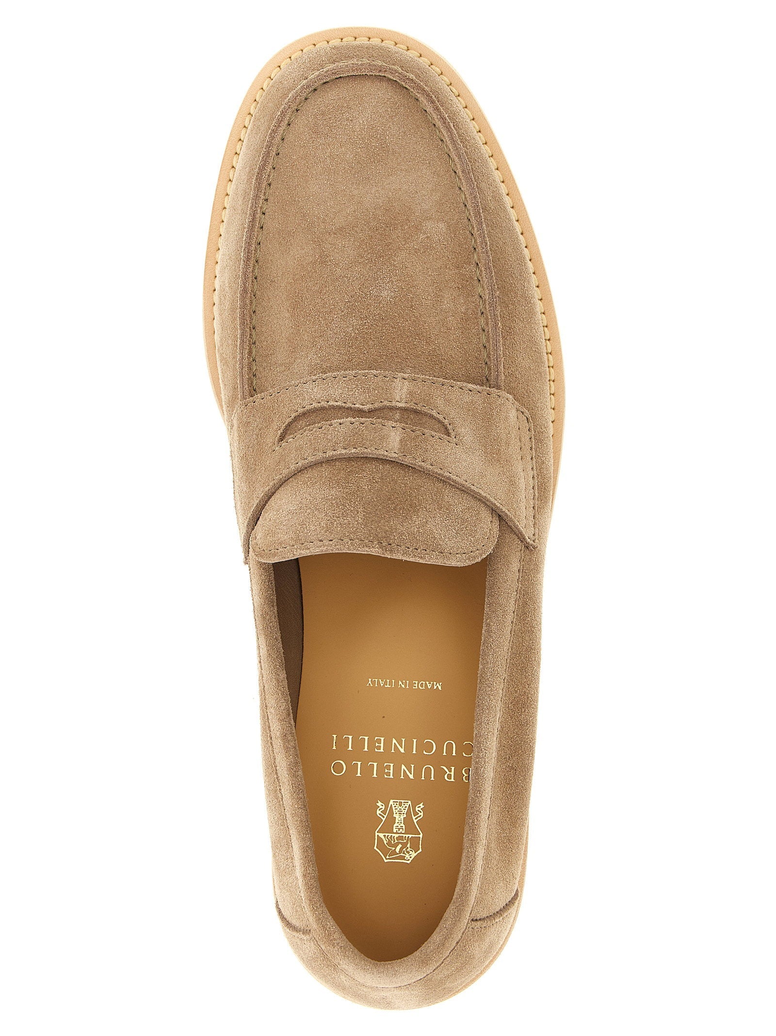 Brunello Cucinelli Brunello Cucinelli Penny Loafer Light Loafers